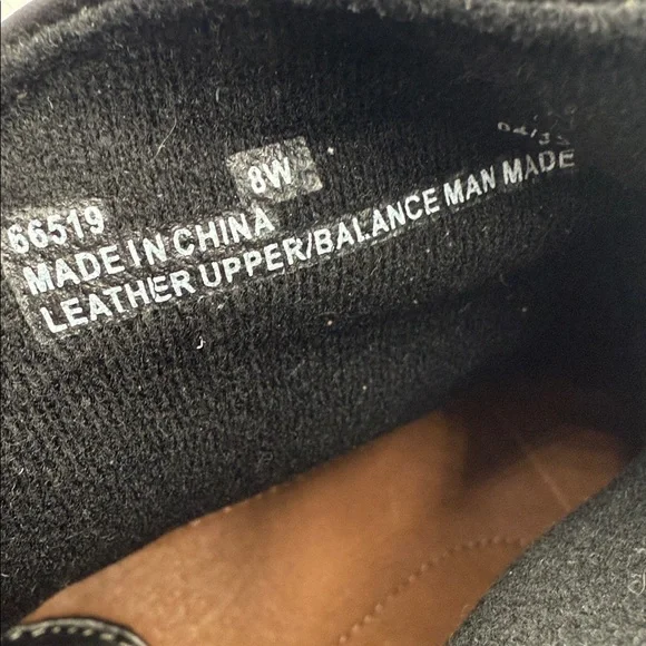 Clarks Black Ankle leather Boots women 8W Side Zipper casual office retro Y2K - Picture 3 of 11